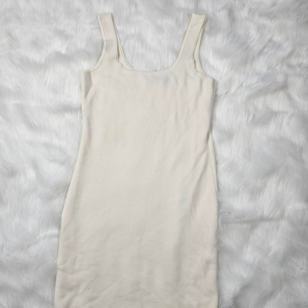 Abercrombie and Fitch knit‎ cream dress